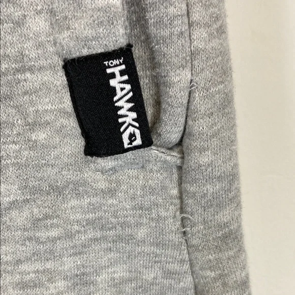 Tony Hawk Vintage 1998 Gray Joggers Tapered Sweatpants Y2K Skater Size L - Picture 4 of 8
